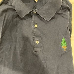 Navy Blue Golf Shirt